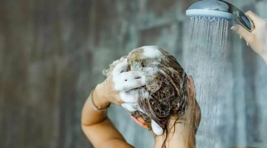 Shower with conditioner