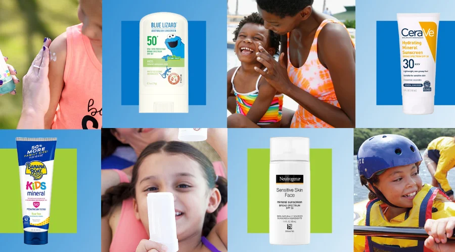 Baby sunscreen with UVA protection
