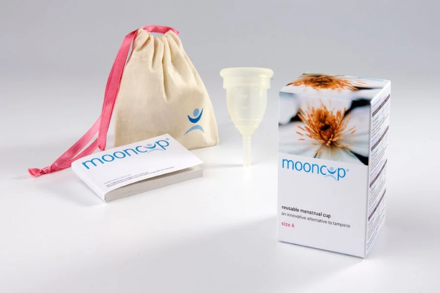 The mooncup is a reusable menstrual cup