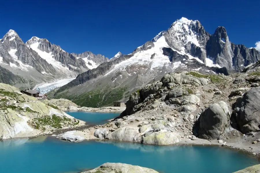  the tallest peak in the French Alps