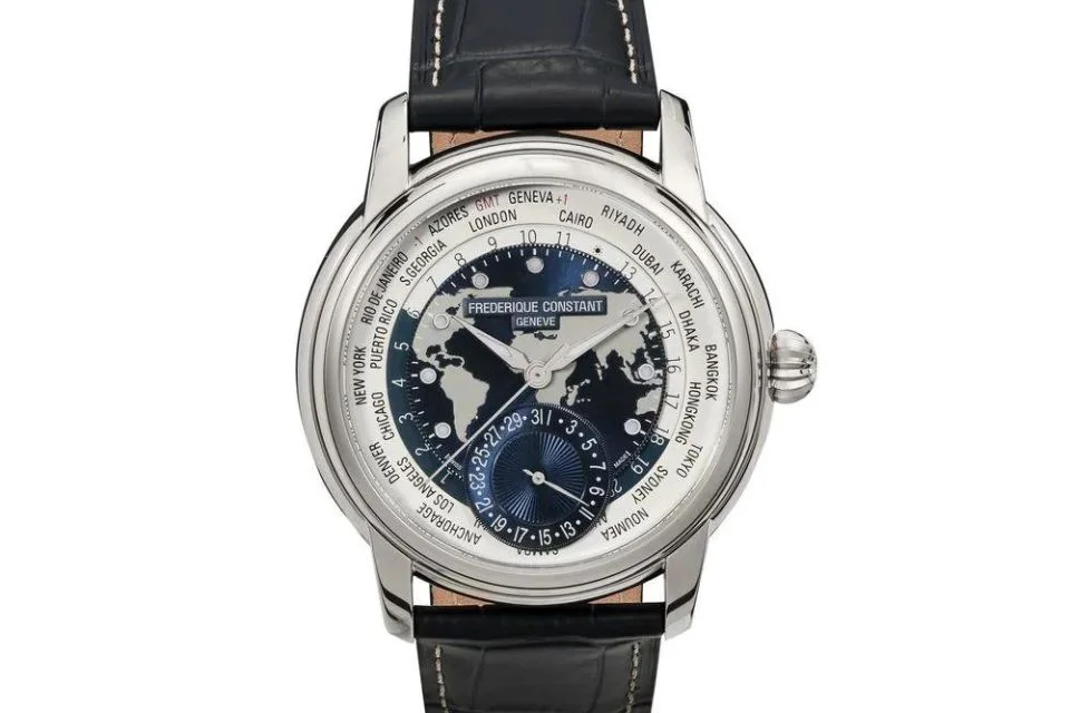 Frédérique Constant Classic Worldtimer Watch