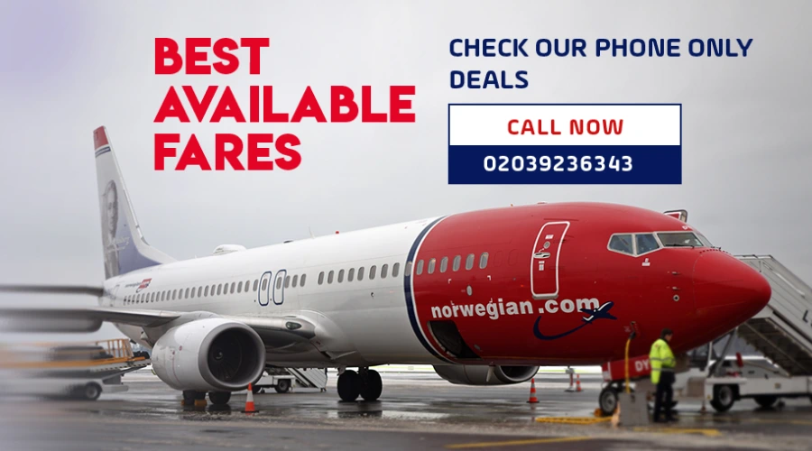 Book Norwegian Airlines flights