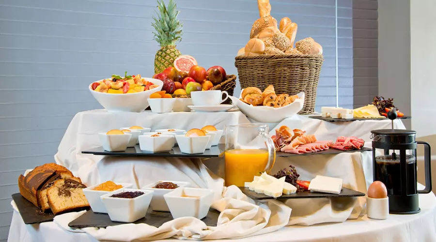 Breakfast buffet by Cherrywood House