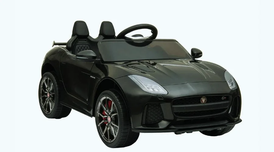 Electric car Jaguar black