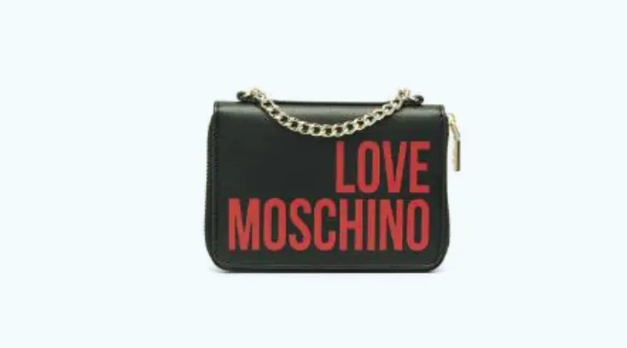 logo-print wallet by Love Moschino