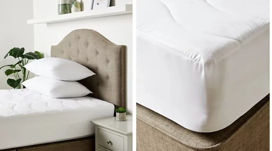 Supremely washable mattress protector