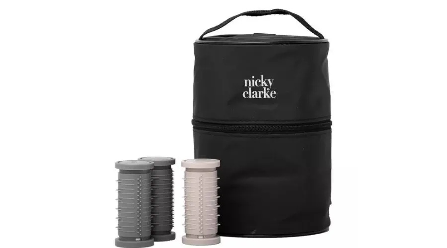 NICKY CLARKE NHS006 Classic Compact Rollers - Grey