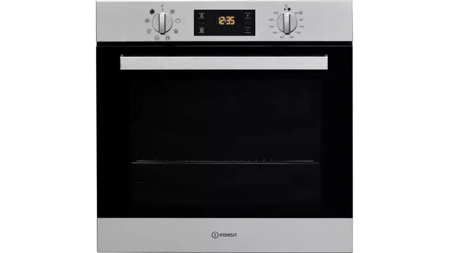 INDESIT Electric Oven - Stainless Steel