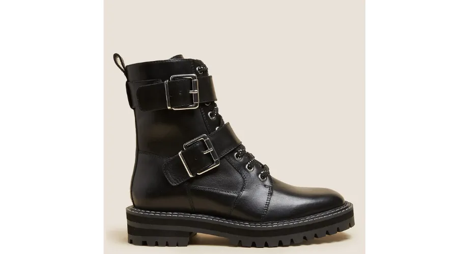 Dune London leather casual boots
