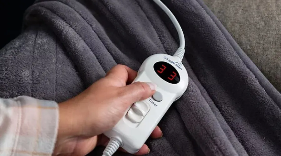 Heated electric overblanket