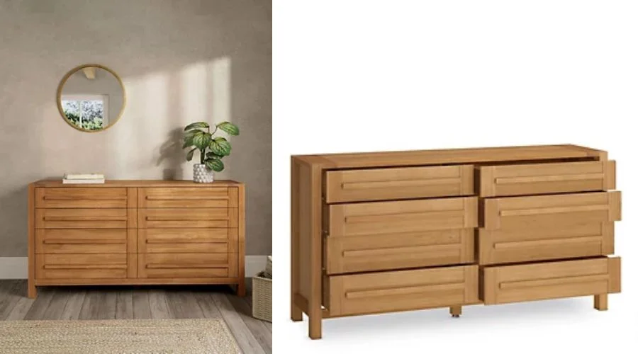 Sonoma wide 8 drawer chest