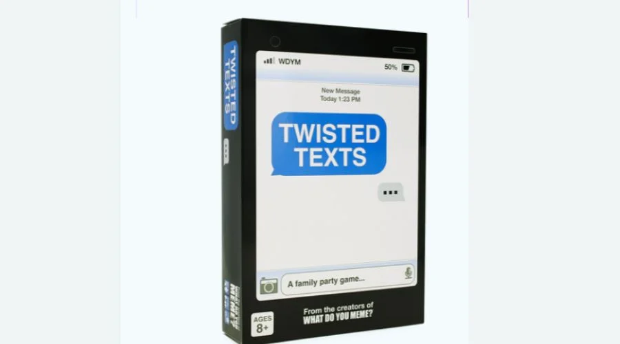 Twisted texts family party game