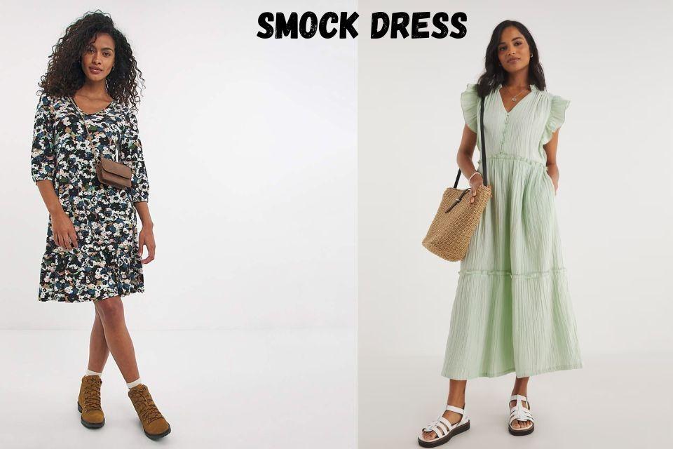 smock dress women