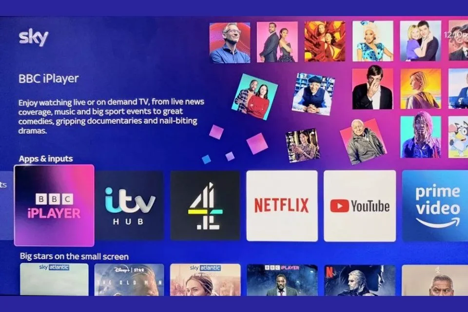 Sky Streaming Services 