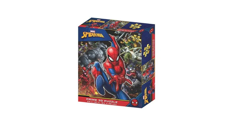 Spiderman Ensemble 500 Piece 3D Jigsaw Puzzle