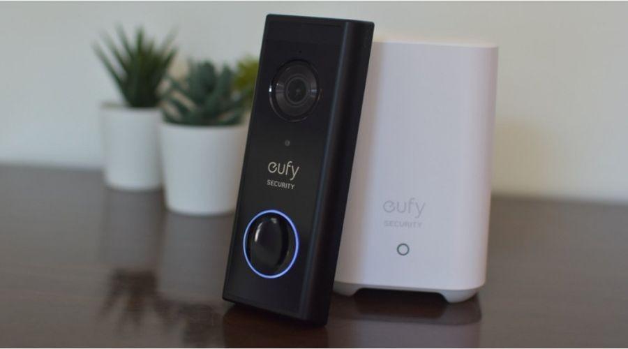 EUFY Video Doorbell 2K with HomeBase - Battery Powered