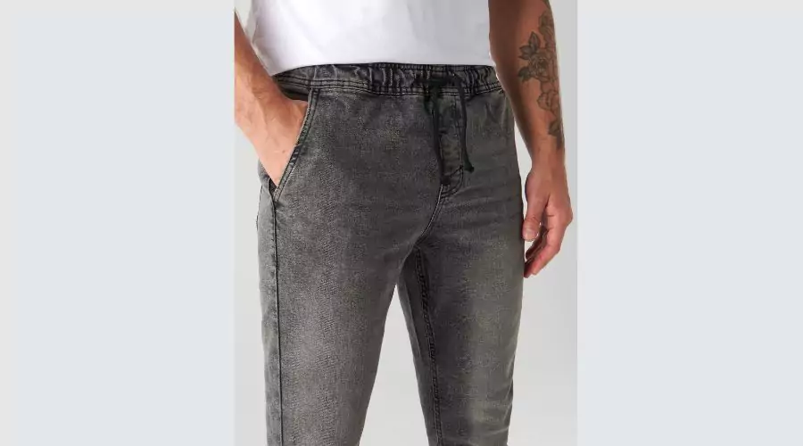 Grey Jogger Jeans 