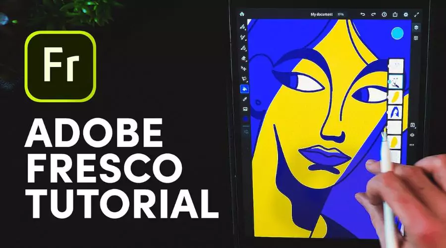 Adobe Fresco Tutorial vector brush