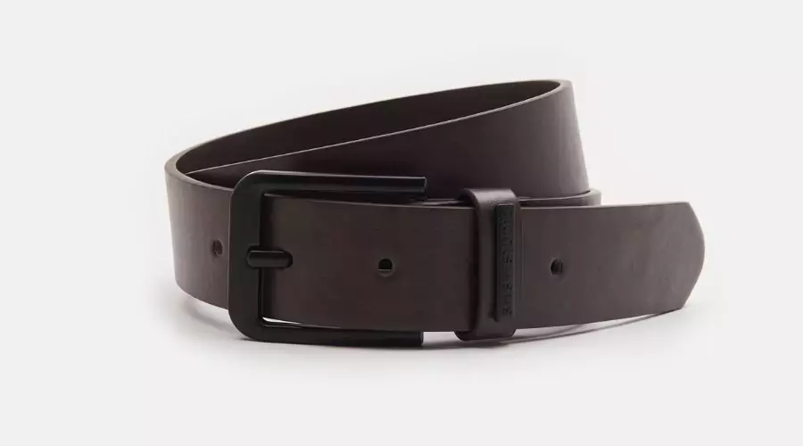 Classic Leather Belt (Brown)