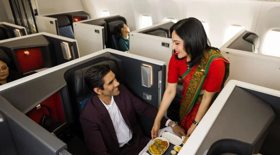 In flight amenities with cheap flights to USA from UK