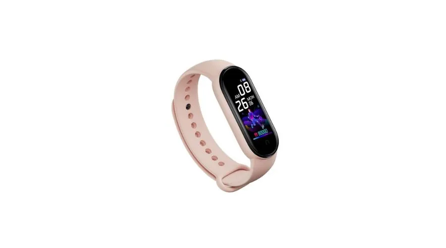 Ultra Fit Bracelet For Xiaomi Mi Band 5 And 6 - Light Pink - Gshield