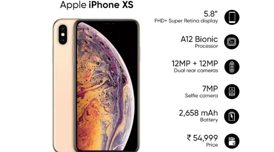 Features of iPhone XS