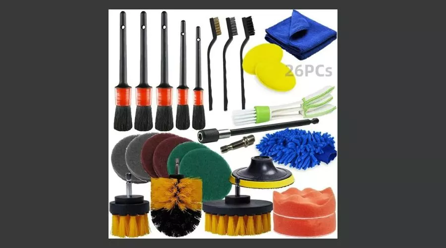 26-Piece Car Detailing Kit