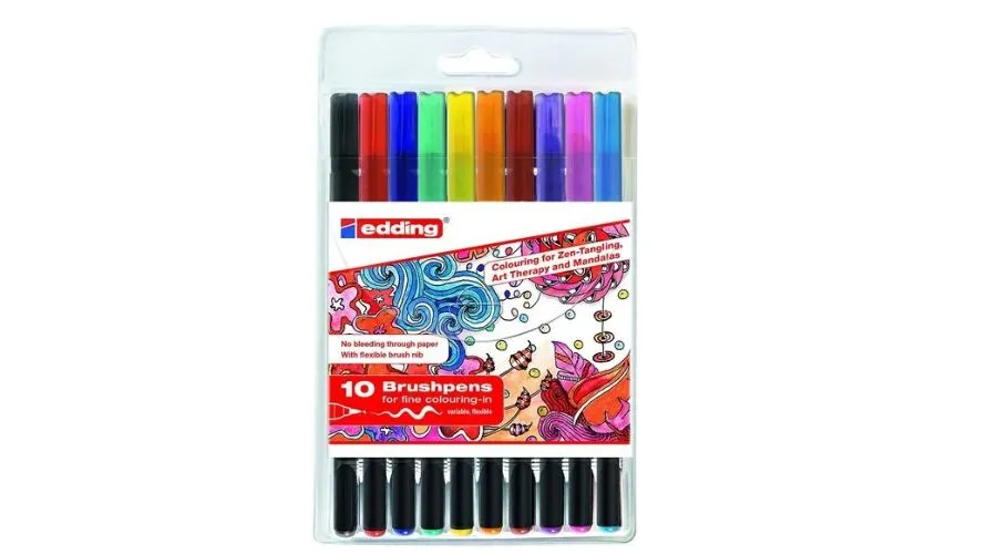 Edding 1340 fiber pen brush pens