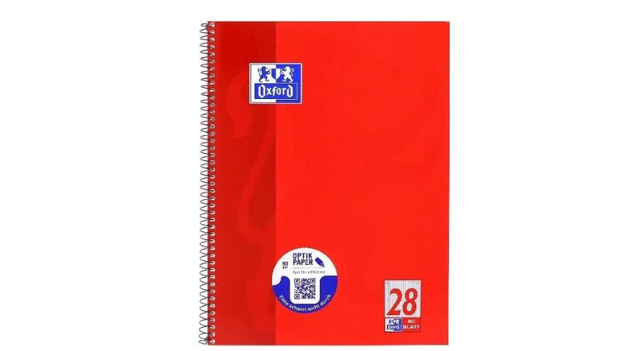 Colleague pad A4 squared edge with 4 holes 80 sheets