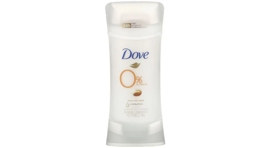 Dove, 0% Aluminum Deodorant, Shea Butter