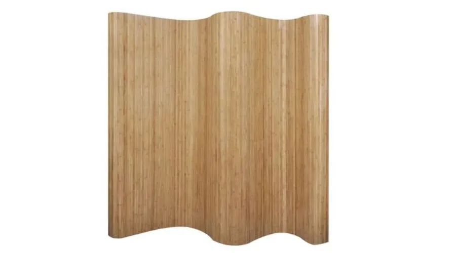 Folding Screen Bamboo Natural