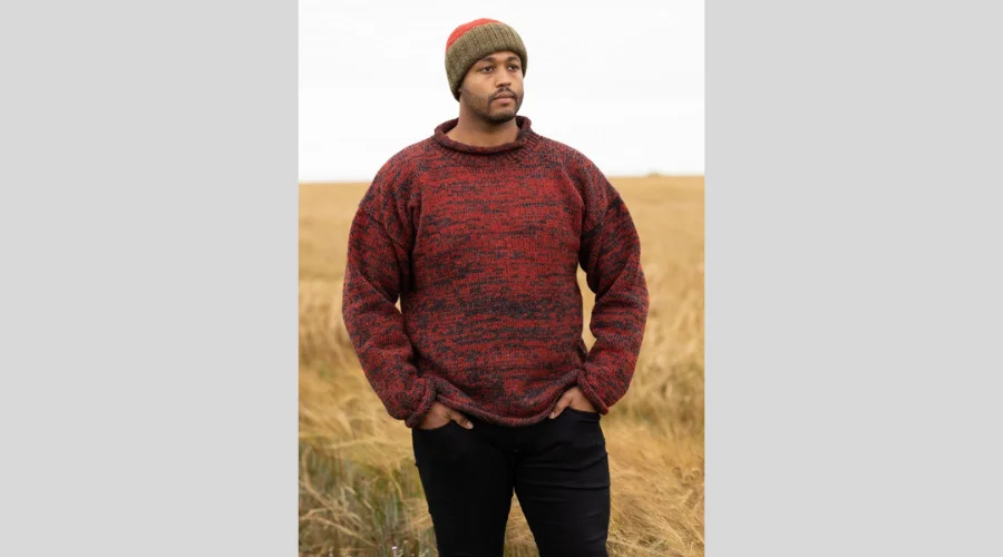 Knitted wool jumper 