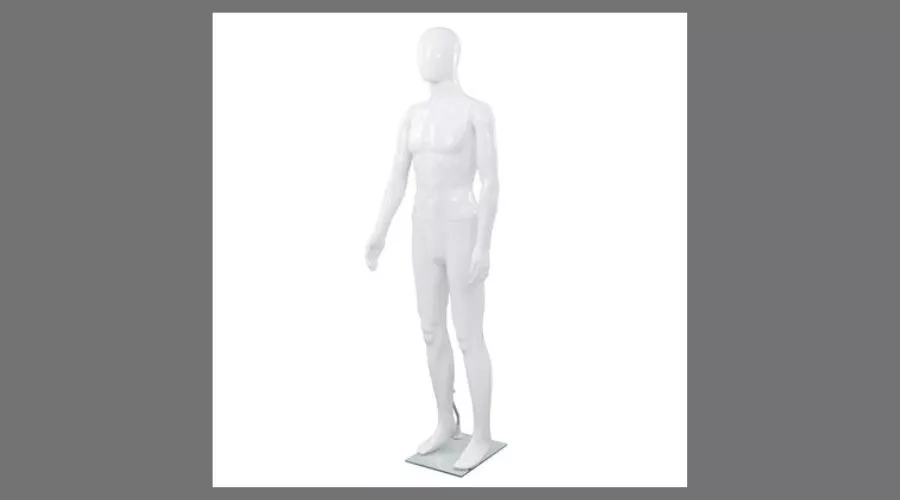 Mannequin Male With Glass Base