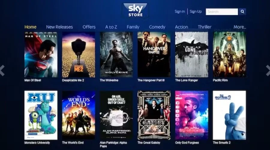 The Allure of Sky Store Movies