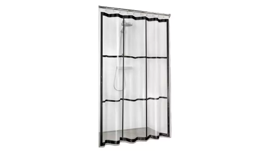 Sealskin Shower curtain Brix transparent
