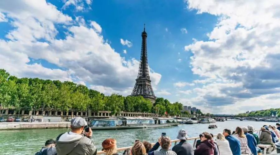 Top sights near Eiffel Tower by GetYourGuide