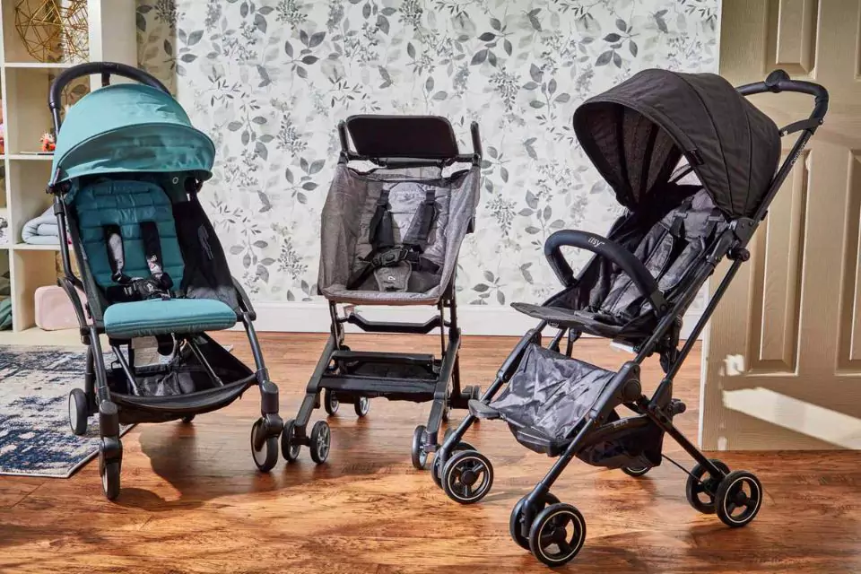 Travel stroller for infants