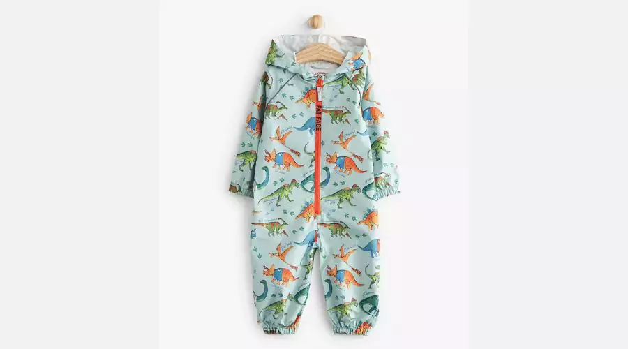 Dinosaur Print Puddlesuit