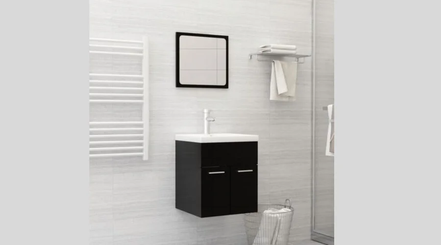 vidaXL Built-in Sink with Tap 42x39x18 cm Ceramic White