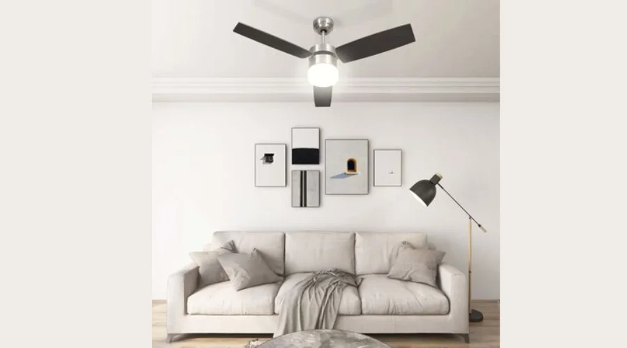 vidaXL Ceiling Fan with Remote Control Lamp