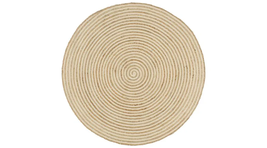 VidaXL Handmade Spiral Rug -  Jute