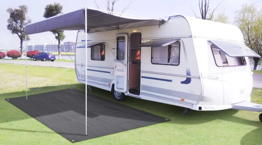 vidaXL Tent Carpet 250 x 200 cm Anthracite | outdoor sports