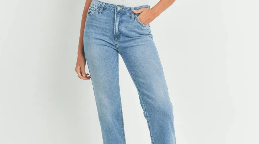 D98 STRAIGHT VINTAGE JEANS | trendingcult