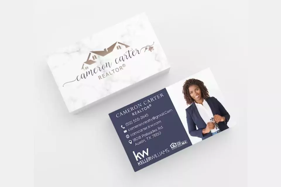 real estate business cards