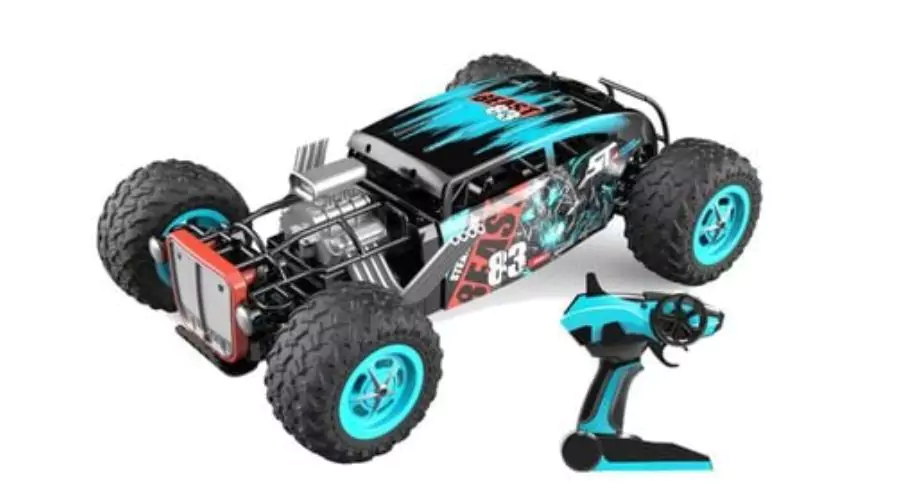 Gear2Play Radio-controlled Toy Racing Car Giant Beast 2.0 Blue 1:12