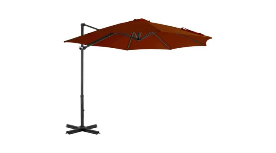 Floating Parasol with Aluminium Pole