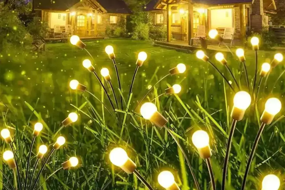 decorative solar garden lights