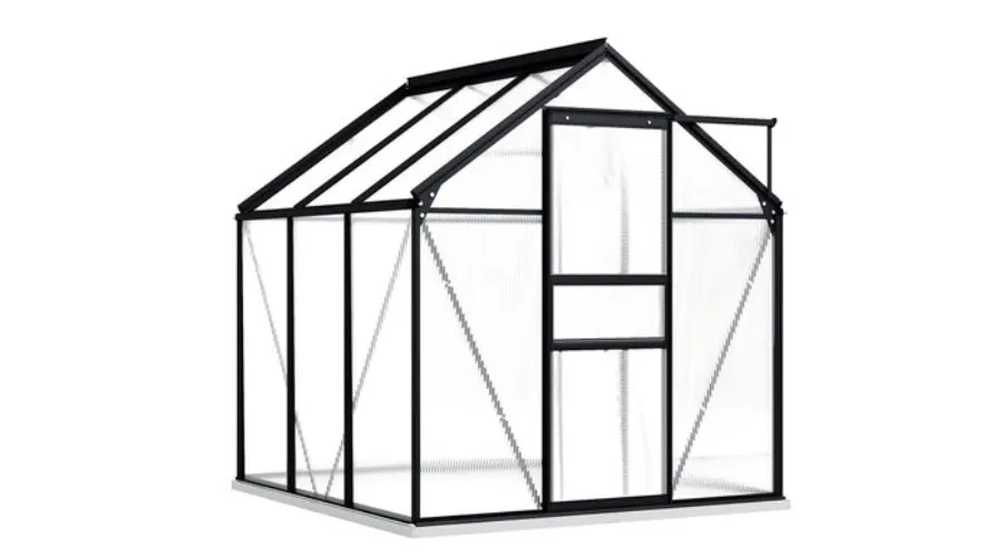 Garden Greenhouse with Basic Frame (Aluminum Anthracite)