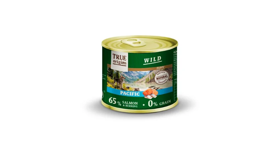 True Origins Wild Puppy Salmon and Herring Food 