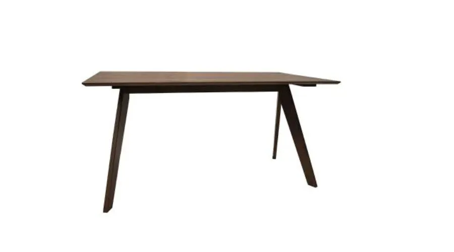 Oak brown colour dining table
